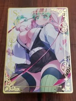 Mitsuri Kanroji - Demon Slayer - Goddess Story Gold Metal SSP Card - Image 1