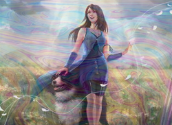 Foil Rinoa Heartilly - Final Fantasy - 237 | MTG Card - Image 2