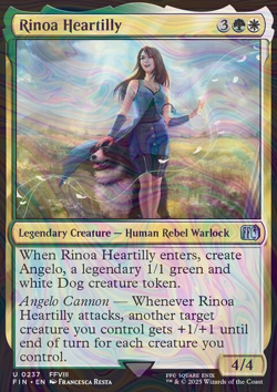 Foil Rinoa Heartilly - Final Fantasy - 237 | MTG Card - Image 3