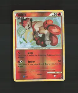 Vulpix 75/95 Call of Legends Reverse Holo Pokemon Card LP+ - Image 1