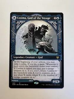 Cosima, God of the Voyage / The Omenkeel - SHOWCASE - MTG Kaldheim - NM - Image 1