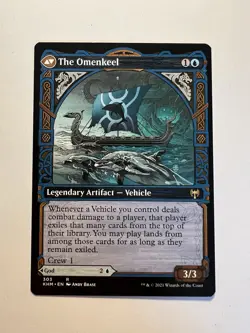 Cosima, God of the Voyage / The Omenkeel - SHOWCASE - MTG Kaldheim - NM - Image 2