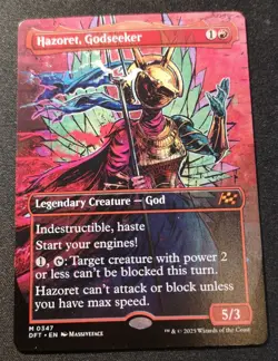 Hazoret, Godseeker - Borderless - DFT - MTG - EN - NM - 0347 - Image 1