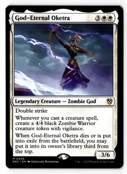God-Eternal Oketra 66 Commander: Aetherdrift Normal NM - Image 1