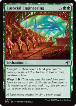 Eusocial Engineering - 181 - Edge of Eternities- Near Mint - MTG - Image 1