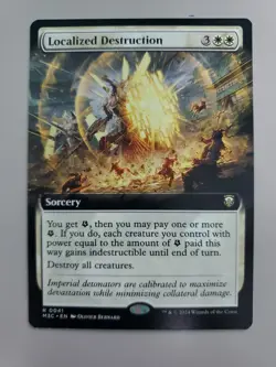 MTG Localized Destruction Modern Horizons 3 0041 Borderless Rare - Image 1