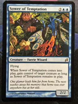 MTG Sower of Temptation - Lorwyn 088/301 Regular Rare (Three available) LP - Image 1