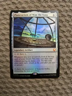Magic the Gathering #259 Planetarium of Wan Shi Tong Foil - Image 1