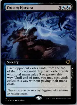 Dream Harvest (Extended NON Foil) - #0371 - Lorwyn Eclipsed ECL - MTG - NM ENG - Image 1