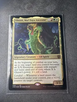 Obuun, Mul Daya Ancestor - Near Mint Foil - [Zendikar Rising Commander] - mythic - Image 1