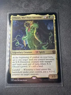 Obuun, Mul Daya Ancestor - Near Mint Foil - [Zendikar Rising Commander] - mythic - Image 2