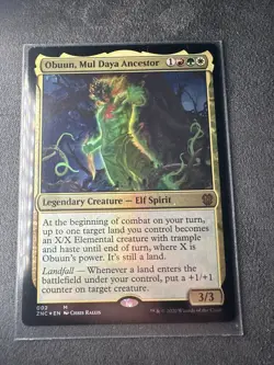 Obuun, Mul Daya Ancestor - Near Mint Foil - [Zendikar Rising Commander] - mythic - Image 3