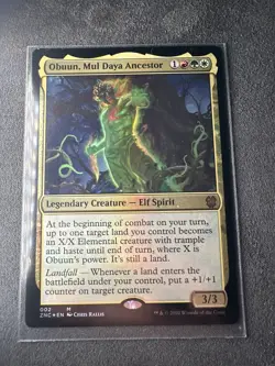 Obuun, Mul Daya Ancestor - Near Mint Foil - [Zendikar Rising Commander] - mythic - Image 4