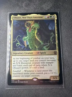 Obuun, Mul Daya Ancestor - Near Mint Foil - [Zendikar Rising Commander] - mythic - Image 5