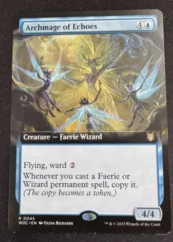 MTG Archmage of Echoes (45/208) Wilds of Eldraine LP - Image 1
