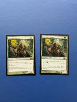 MTG Elvish Archdruid X2: Core Set 2013 #168 - NM - Image 1