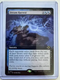 Dream Harvest (Extended Art Non-Foil) #0371 Rare Lorwyn Eclipsed ECL MTG NM ENG - Image 1