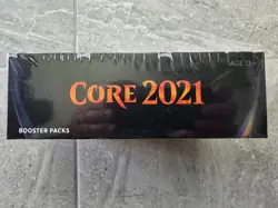 Magic the Gathering-Core 2021-Booster Packs Factory Sealed Box-36 Packs - Image 2