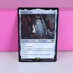 MTG Mithril Coat The Lord of the Rings Non-Foil 0245 LP - Image 1