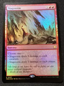 Slagstorm - Foil - FDN - MTG - EN - NM - 0207 - Image 1
