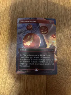 Pumpkin Bombs (Borderless) Rare - SPE 0026 MTG Magic The Gathering - Image 1