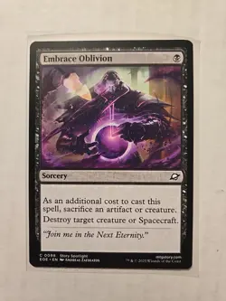 Embrace Oblivion - Edge Of Eternities - LP - Common - Sorcery - MTG Magic - Image 1