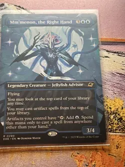MTG # 0290 Mm'menon, the Right Hand - Triumphant Showcase (EOE) - Image 2