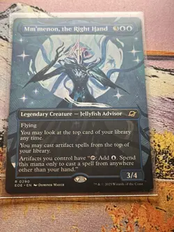 MTG # 0290 Mm'menon, the Right Hand - Triumphant Showcase (EOE) - Image 5