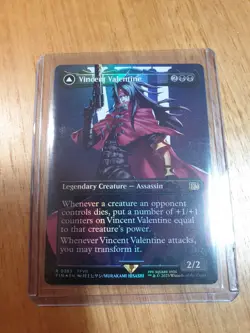 FOIL Vincent Valentine (BORDERLESS) I Galian Beast MTG | NM | Final Fantasy - Image 1