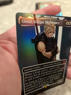 Cloud, Midgar Mercenary (Borderless) Final Fantasy Foil - Image 5