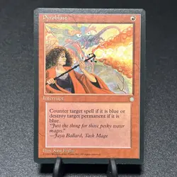 Pyroblast Ice Age Regular 1995 - Magic the Gathering MTG English Vintage WOTC NM - Image 1