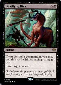 Deadly Rollick 147 Commander Masters NM MTG - Image 1