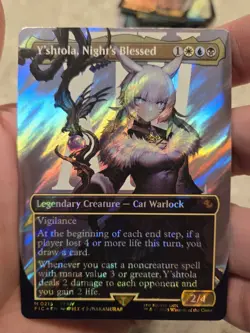 Y'shtola, Night's Blessed (Borderless) (Surge Foil) Commander: FF Foil - Image 1