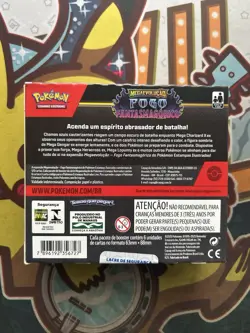 Pokemon FOGO FANTASMAGORICO (Phantasmal Flames) Portuguese Booster Box 36 Packs - Image 2