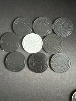 Pokemon TCG Jumbo Flipping Coins Lot Charizard Blastoise Dragapult Venusaur - Image 3