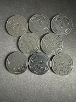 Pokemon TCG Jumbo Flipping Coins Lot Charizard Blastoise Dragapult Venusaur - Image 5