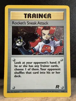 Pokemon TCG Rocket’s Sneak Attack Unlimited Holo 16/82 - Image 1