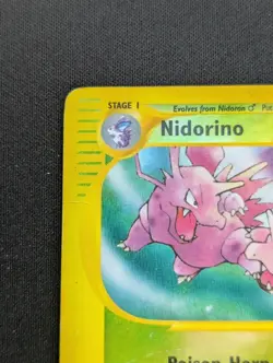 Pokemon TCG: Nidorino Aquapolis #55/147 Reverse Holo LP Condition - Image 4