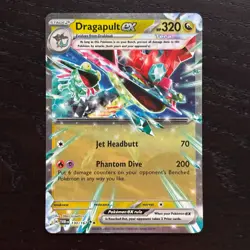 Dragapult ex 130/167 Pokemon Twilight Masquerade SV Double Rare Holo NM - Image 1
