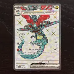 Dragapult ex 200/167 Pokemon Twilight Masquerade SV Full Art Ultra Rare Holo NM - Image 1
