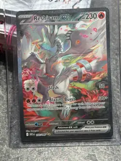 Reshiram ex - 166/086 - Pokemon White Flare Special Illustration NM or BETTER - Image 1