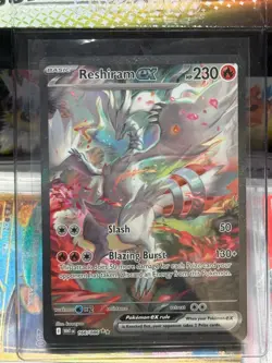 Reshiram ex - 166/086 - Pokemon White Flare Special Illustration NM or BETTER - Image 3
