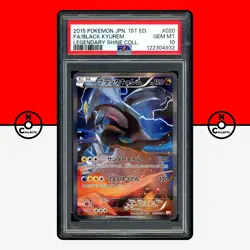 Pokemon PSA 10 Black Kyurem 020/027 Legendary Shine Collection CP2 Japanese - Image 1