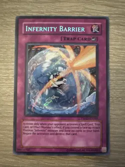 Infernity Barrier TSHD-EN089 the Shining Darkness Secret Rare Unlimited - Image 1