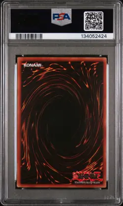 2002 YU-GI-OH! LOB-LEGEND OF BLUE EYES WHITE DRAGON #035 RAY & TEMPERATURE PSA 9 - Image 2