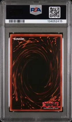 2002 YU-GI-OH! LOB-LEGEND OF BLUE EYES WHITE DRAGON FIEND REFLECTION #2 PSA 9 - Image 2