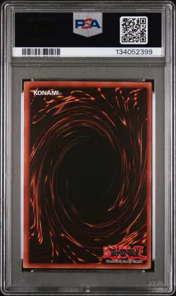 2002 YU-GI-OH! LOB-LEGEND OF BLUE EYES WHITE DRAGON #114 DARKWORLD THORNS PSA 9 - Image 2
