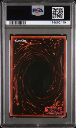 2002 YU-GI-OH! LOB-LEGEND OF BLUE EYES WHITE DRAGON 1ST ED LEGENDARY SWORD PSA 8 - Image 2