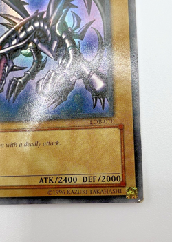 Vintage Yu-Gi-Oh! - Red-Eyes B. Dragon (LOB-070 Ultra Rare 1st Edition) MP/HP - Image 5