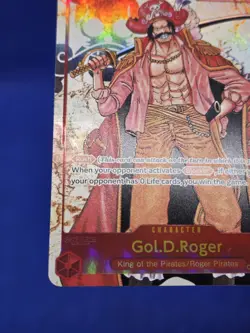 One Piece Emperors in the New World Gol D Roger OP09-118 Alternate Alt Art SEC - Image 5